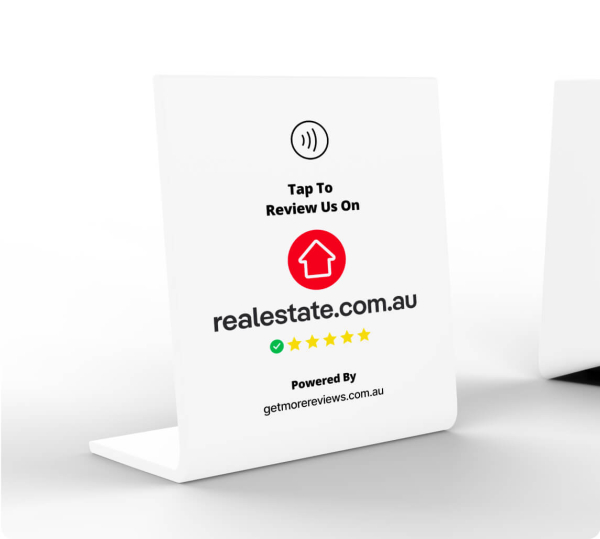Real Estate Review Stand